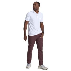 Men’s Vuori Meta Maroon Chestnut Size 32 Athletic Slim Pant 32” Inseam